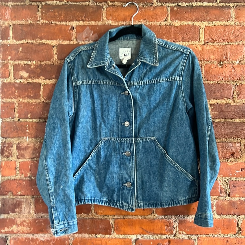 Vintage 100% Cotton Lee Button Up Denim Jacket